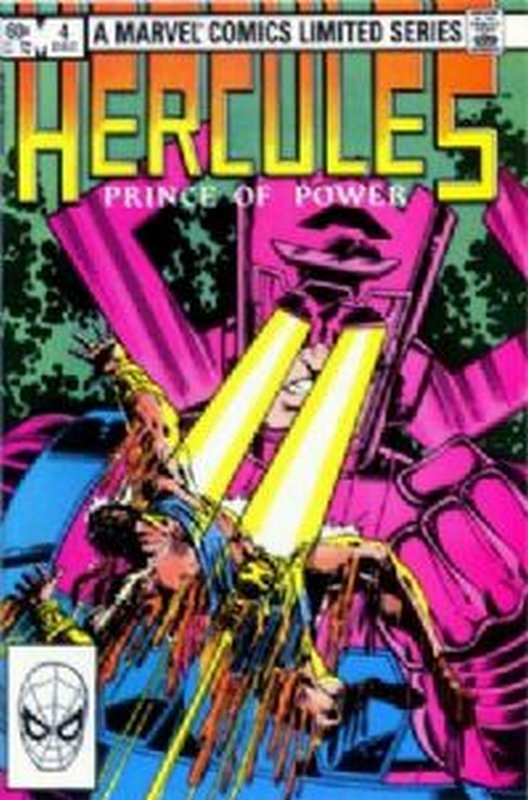Cover of Hercules - Prince of Power (Vol 1) #4. One of 250,000 Vintage American Comics on sale from Krypton!