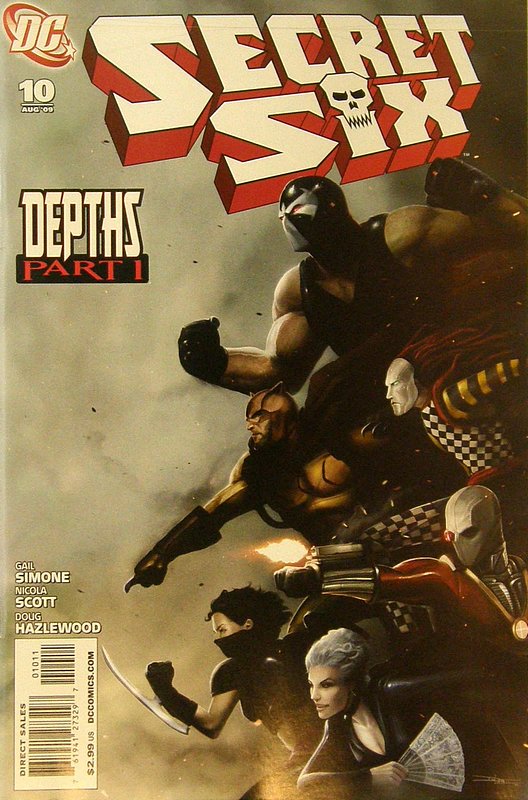 Cover of Secret Six (Vol 2) #10. One of 250,000 Vintage American Comics on sale from Krypton!