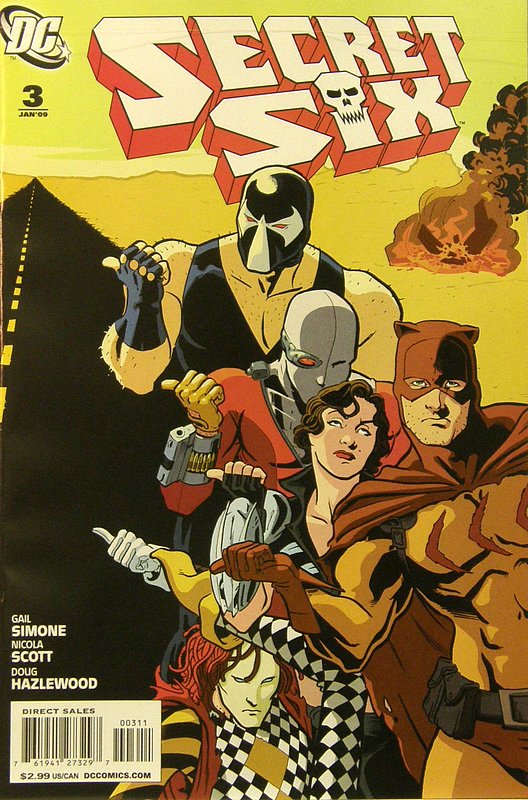 Cover of Secret Six (Vol 2) #3. One of 250,000 Vintage American Comics on sale from Krypton!