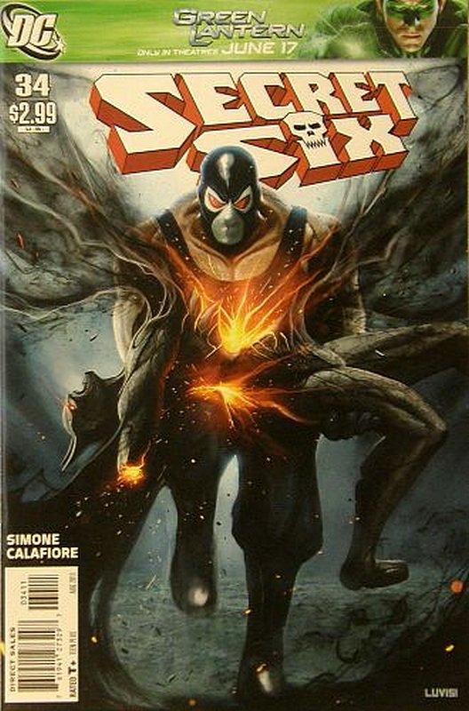Cover of Secret Six (Vol 2) #34. One of 250,000 Vintage American Comics on sale from Krypton!