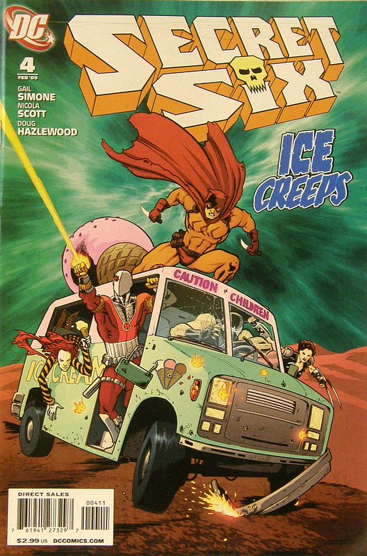 Cover of Secret Six (Vol 2) #4. One of 250,000 Vintage American Comics on sale from Krypton!