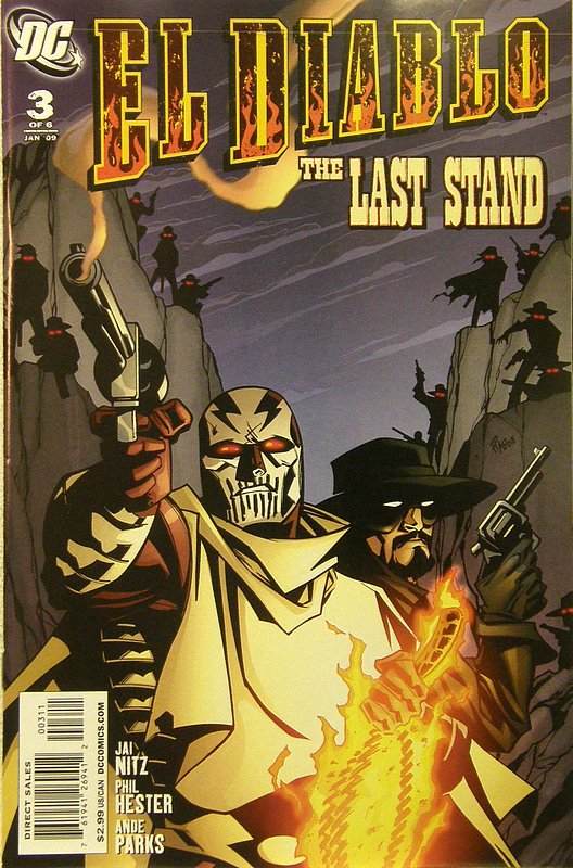 Cover of El Diablo (2008 Ltd) #3. One of 250,000 Vintage American Comics on sale from Krypton!