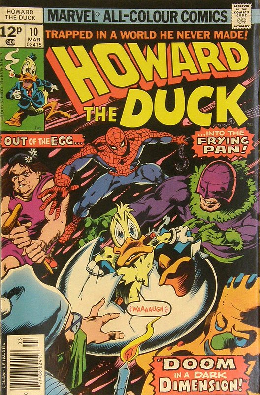 Cover of Howard the Duck (Vol 1) #10. One of 250,000 Vintage American Comics on sale from Krypton!