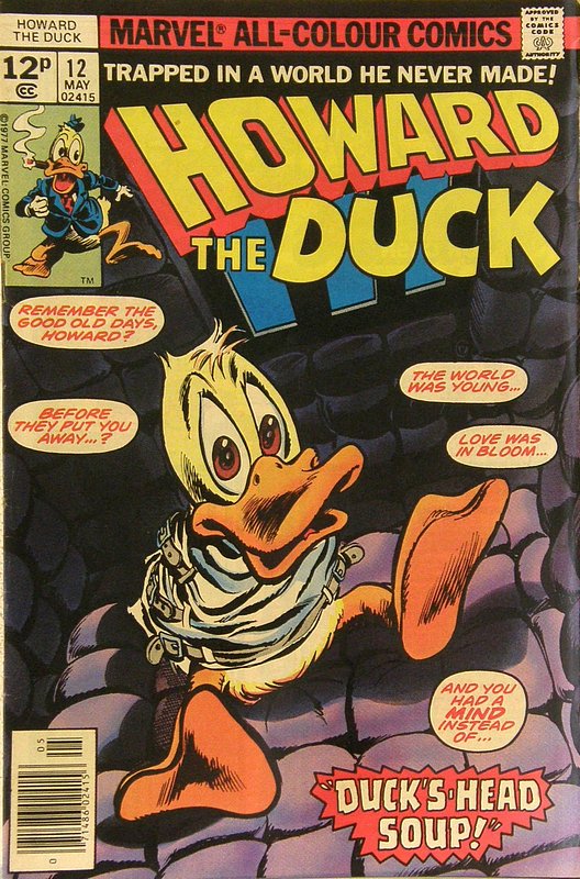 Cover of Howard the Duck (Vol 1) #12. One of 250,000 Vintage American Comics on sale from Krypton!