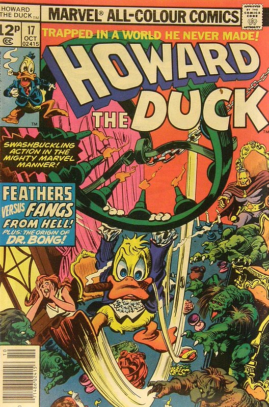 Cover of Howard the Duck (Vol 1) #17. One of 250,000 Vintage American Comics on sale from Krypton!