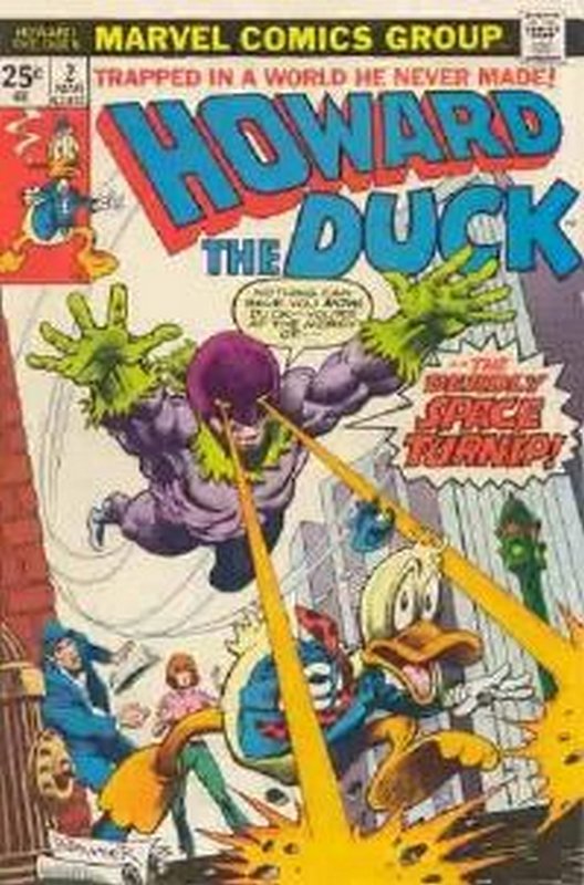 Cover of Howard the Duck (Vol 1) #2. One of 250,000 Vintage American Comics on sale from Krypton!