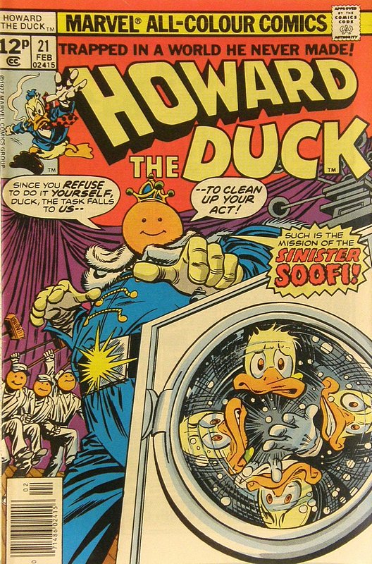 Cover of Howard the Duck (Vol 1) #21. One of 250,000 Vintage American Comics on sale from Krypton!