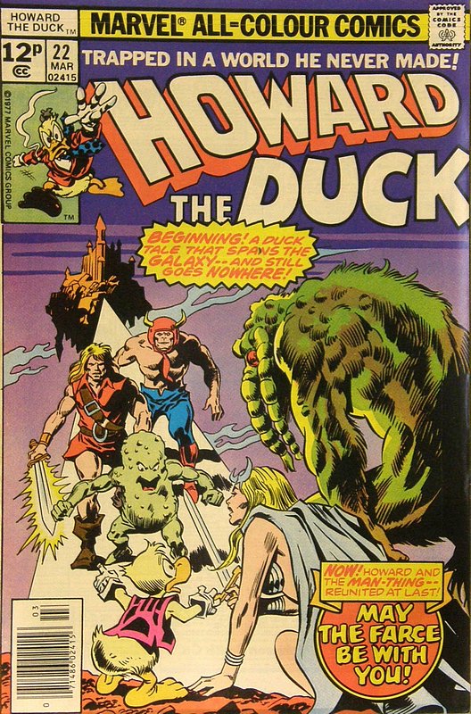 Cover of Howard the Duck (Vol 1) #22. One of 250,000 Vintage American Comics on sale from Krypton!