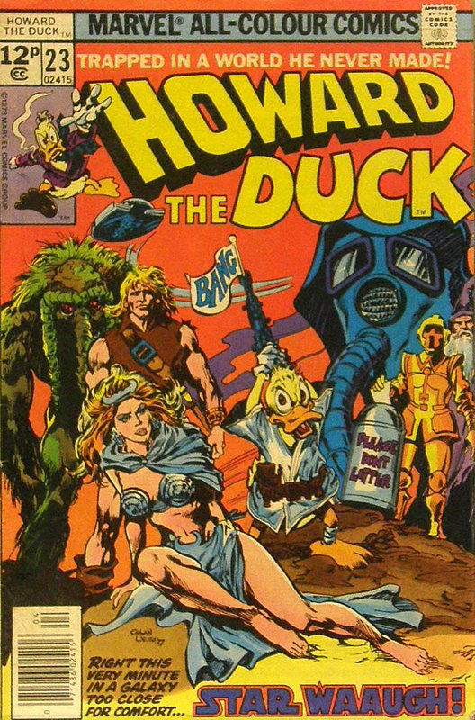 Cover of Howard the Duck (Vol 1) #23. One of 250,000 Vintage American Comics on sale from Krypton!