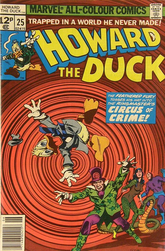 Cover of Howard the Duck (Vol 1) #25. One of 250,000 Vintage American Comics on sale from Krypton!