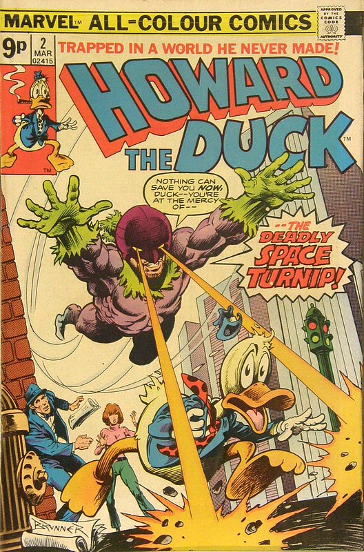 Cover of Howard the Duck (Vol 1) #2. One of 250,000 Vintage American Comics on sale from Krypton!