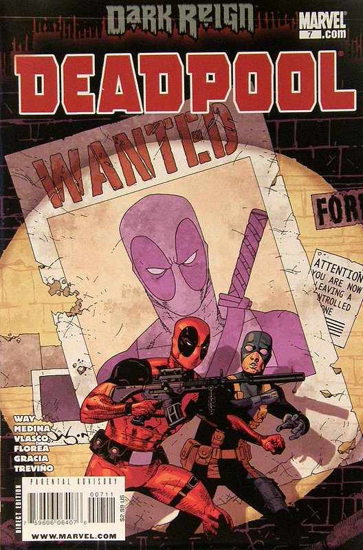 Cover of Deadpool (Vol 2) #7. One of 250,000 Vintage American Comics on sale from Krypton!