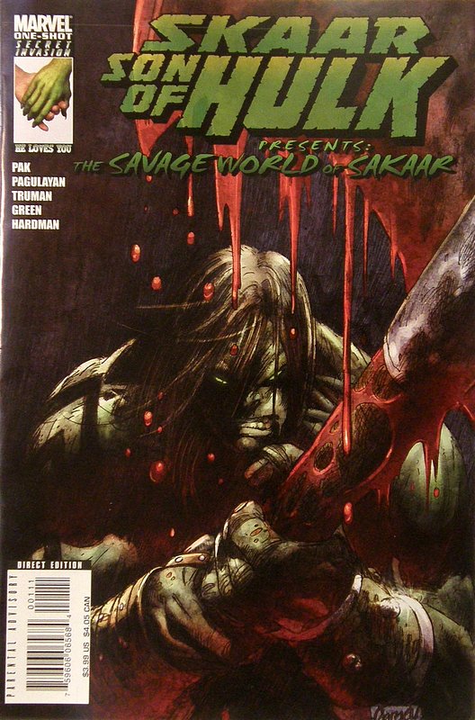 Cover of Skarr Son of Hulk: Savage World (2008 One Shot) #1. One of 250,000 Vintage American Comics on sale from Krypton!