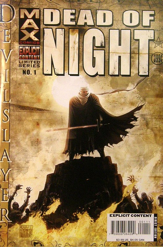Cover of Dead of Night: Devil Slayer (2008 Ltd) #1. One of 250,000 Vintage American Comics on sale from Krypton!
