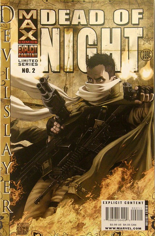 Cover of Dead of Night: Devil Slayer (2008 Ltd) #2. One of 250,000 Vintage American Comics on sale from Krypton!