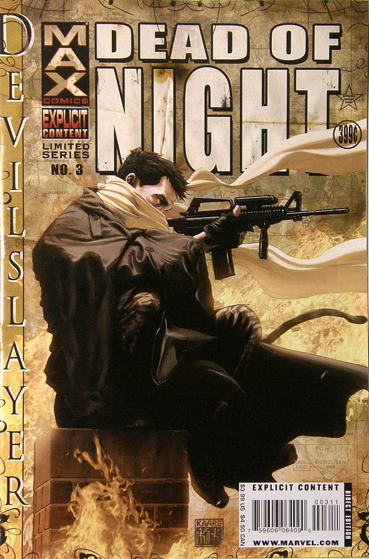 Cover of Dead of Night: Devil Slayer (2008 Ltd) #3. One of 250,000 Vintage American Comics on sale from Krypton!