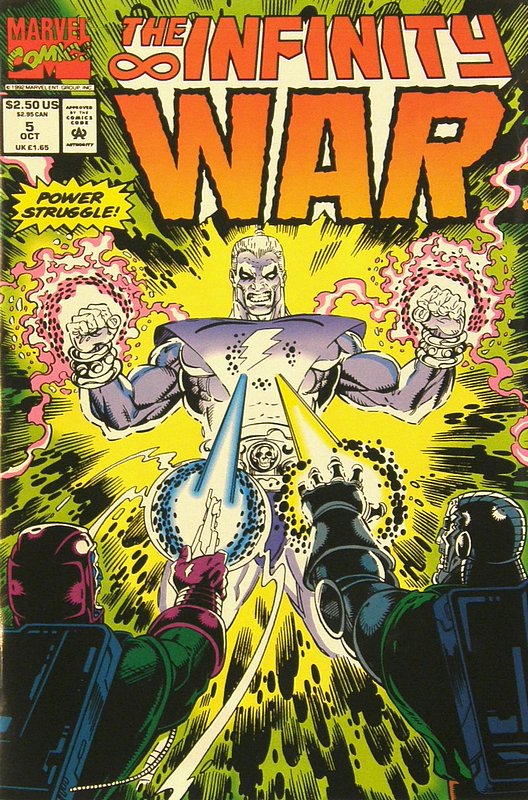 Cover of Infinity War (1992 Ltd) #5. One of 250,000 Vintage American Comics on sale from Krypton!