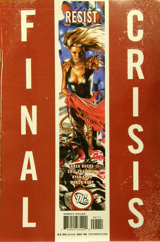 Cover of Final Crisis: Resist (2008 One Shot) #1. One of 250,000 Vintage American Comics on sale from Krypton!
