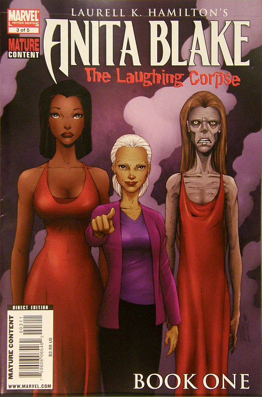 Cover of Anita Blake Vampire Hunter: Laughing Corpse (Ltd) #3. One of 250,000 Vintage American Comics on sale from Krypton!