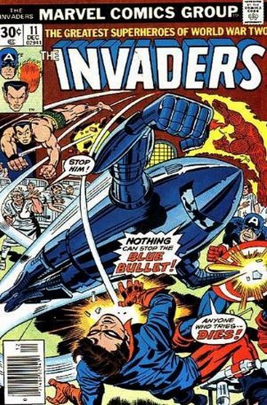 Cover of Invaders (Vol 1) #11. One of 250,000 Vintage American Comics on sale from Krypton!