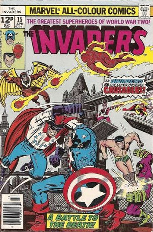 Cover of Invaders (Vol 1) #15. One of 250,000 Vintage American Comics on sale from Krypton!