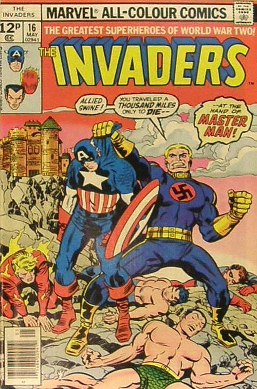 Cover of Invaders (Vol 1) #16. One of 250,000 Vintage American Comics on sale from Krypton!