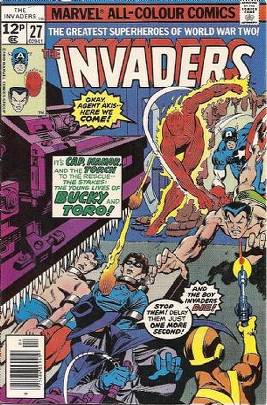 Cover of Invaders (Vol 1) #27. One of 250,000 Vintage American Comics on sale from Krypton!