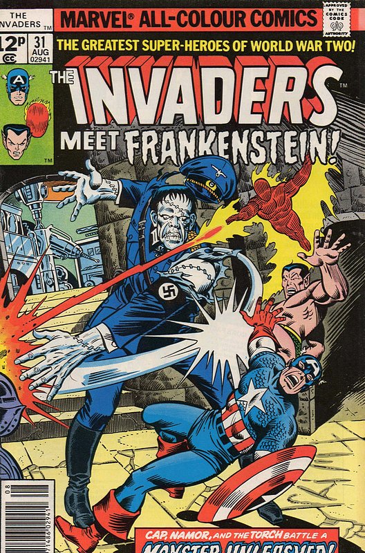 Cover of Invaders (Vol 1) #31. One of 250,000 Vintage American Comics on sale from Krypton!