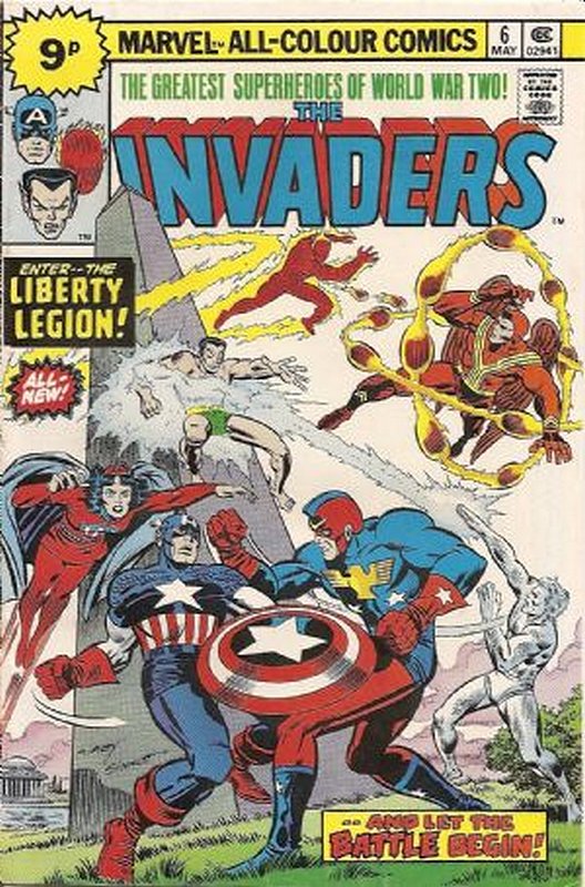 Cover of Invaders (Vol 1) #6. One of 250,000 Vintage American Comics on sale from Krypton!