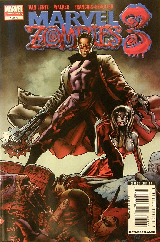 Cover of Marvel Zombies 3 (2008 Ltd) #1. One of 250,000 Vintage American Comics on sale from Krypton!