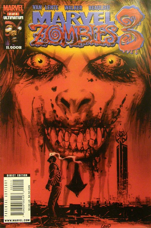 Cover of Marvel Zombies 3 (2008 Ltd) #2. One of 250,000 Vintage American Comics on sale from Krypton!
