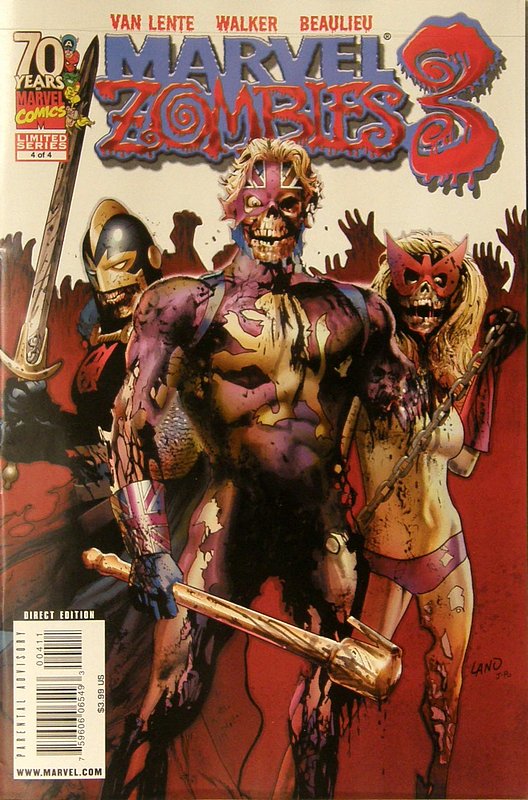 Cover of Marvel Zombies 3 (2008 Ltd) #4. One of 250,000 Vintage American Comics on sale from Krypton!
