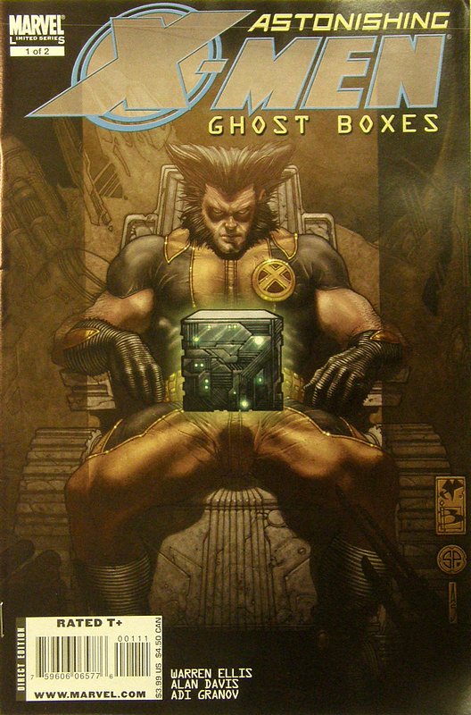 Cover of Astonishing X-Men: Ghost Boxes #1. One of 250,000 Vintage American Comics on sale from Krypton!