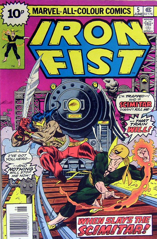 Cover of Iron Fist (Vol 1) #5. One of 250,000 Vintage American Comics on sale from Krypton!