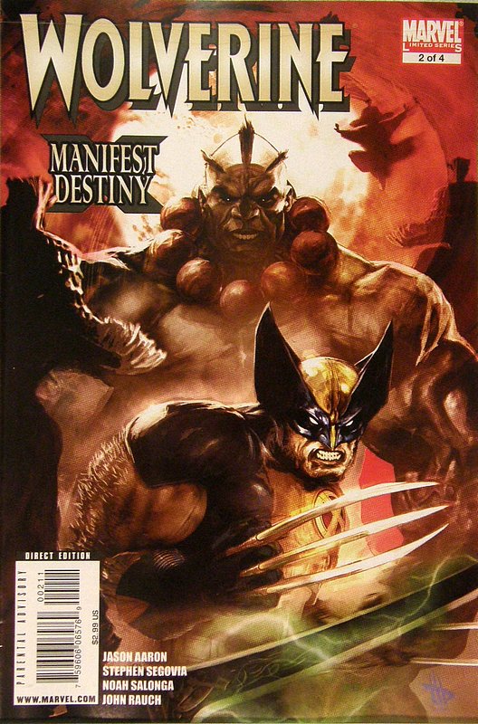 Cover of Wolverine: Manifest Destiny (2008 Ltd) #2. One of 250,000 Vintage American Comics on sale from Krypton!