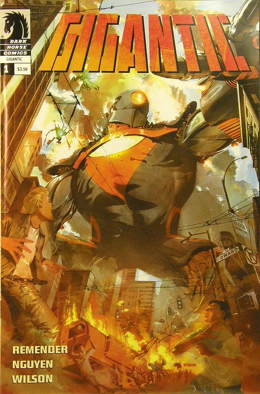 Cover of Gigantic (2008 Ltd) #1. One of 250,000 Vintage American Comics on sale from Krypton!