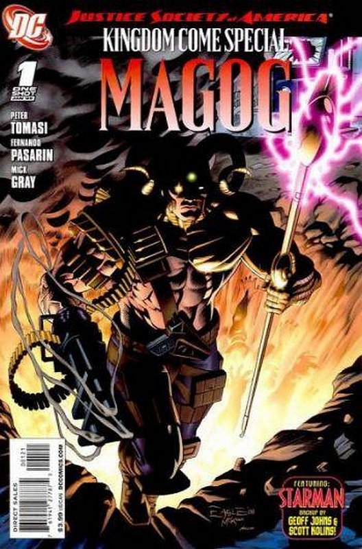 Cover of JSA Kingdom Come Special: Magog (2009 One Shot) #1. One of 250,000 Vintage American Comics on sale from Krypton!
