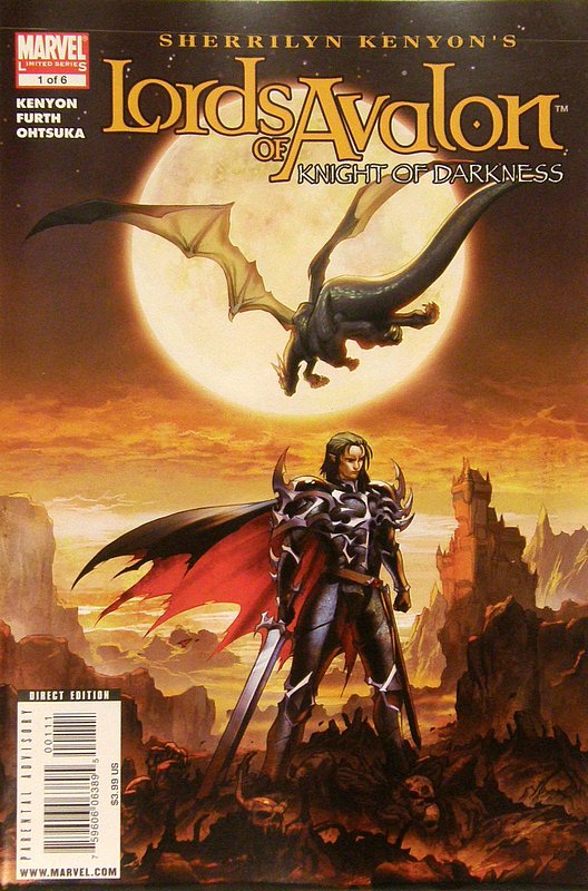 Cover of Lords of Avalon: Knights of Darkness (2008 Ltd) #1. One of 250,000 Vintage American Comics on sale from Krypton!
