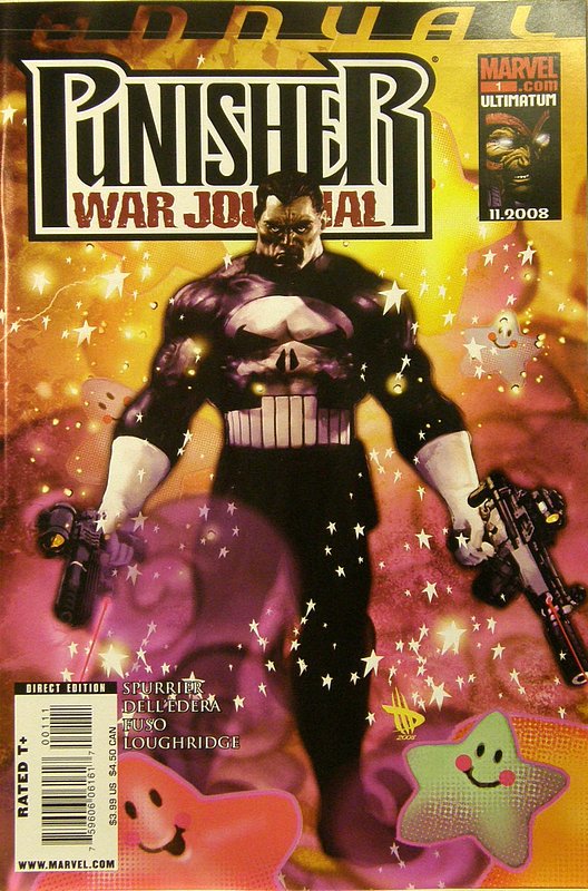 Cover of Punisher War Journal (Vol 2) Annual #1. One of 250,000 Vintage American Comics on sale from Krypton!