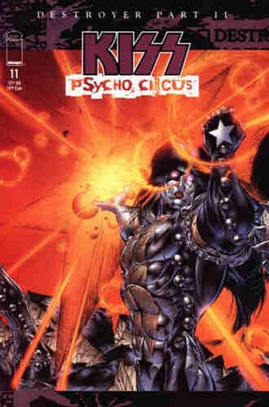 Cover of Kiss the Psycho Circus (Vol 1) #11. One of 250,000 Vintage American Comics on sale from Krypton!