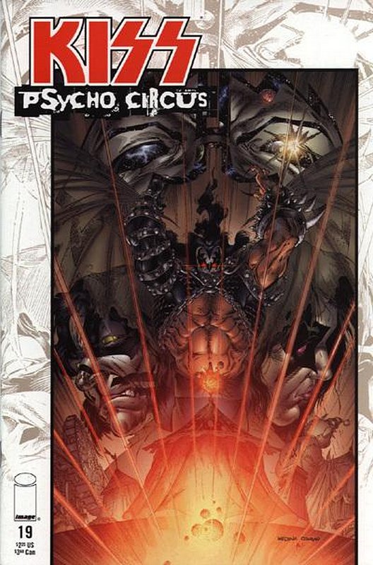 Cover of Kiss the Psycho Circus (Vol 1) #19. One of 250,000 Vintage American Comics on sale from Krypton!