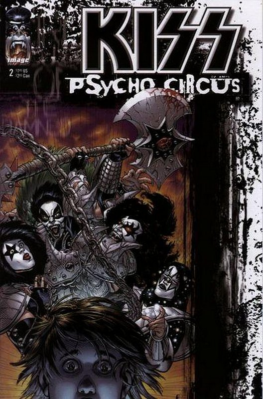 Cover of Kiss the Psycho Circus (Vol 1) #2. One of 250,000 Vintage American Comics on sale from Krypton!