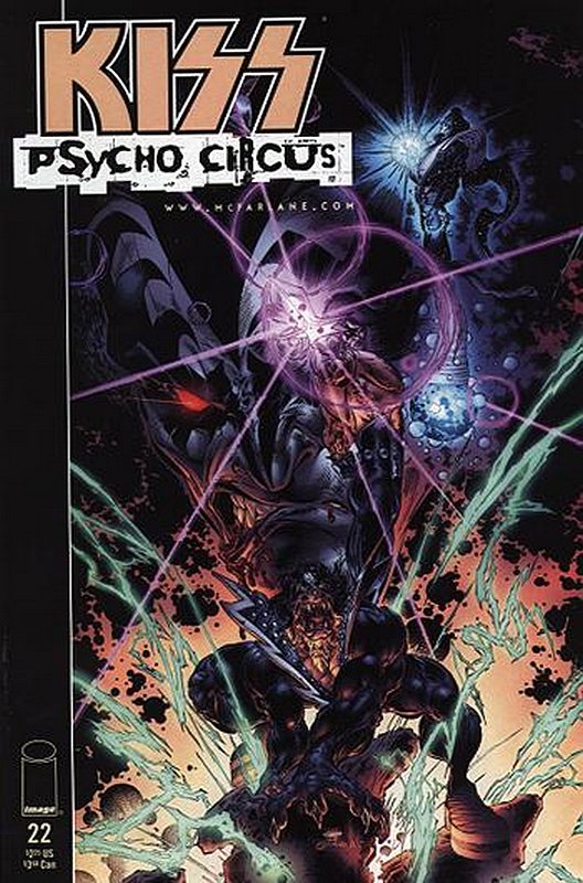 Cover of Kiss the Psycho Circus (Vol 1) #22. One of 250,000 Vintage American Comics on sale from Krypton!