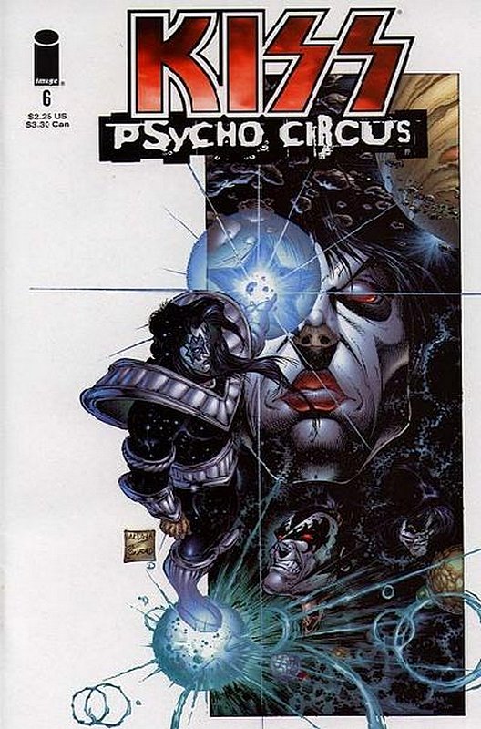 Cover of Kiss the Psycho Circus (Vol 1) #6. One of 250,000 Vintage American Comics on sale from Krypton!