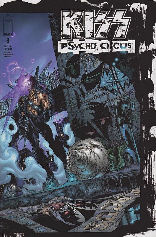 Cover of Kiss the Psycho Circus (Vol 1) #8. One of 250,000 Vintage American Comics on sale from Krypton!