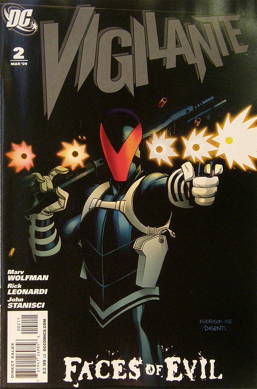 Cover of Vigilante (Vol 2) #2. One of 250,000 Vintage American Comics on sale from Krypton!