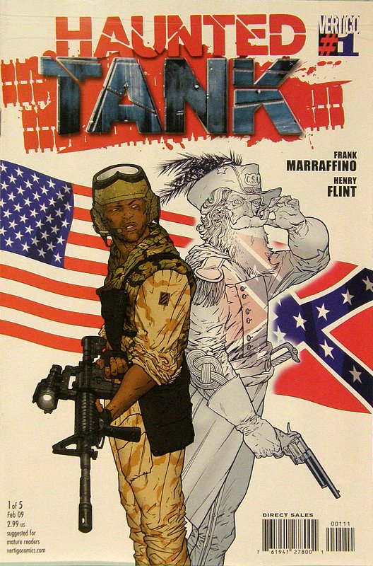 Cover of Haunted Tank (Vol 1) #1. One of 250,000 Vintage American Comics on sale from Krypton!