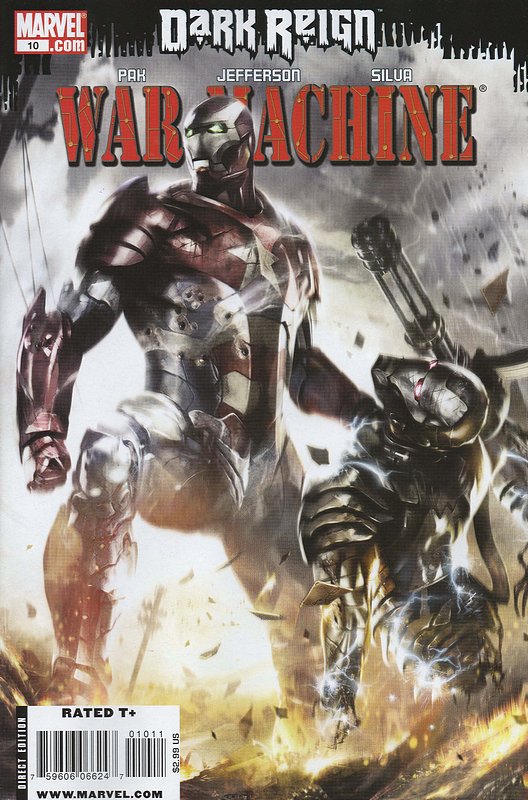 Cover of War Machine (Vol 2) #10. One of 250,000 Vintage American Comics on sale from Krypton!
