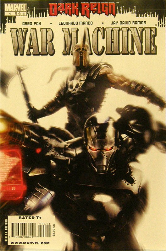Cover of War Machine (Vol 2) #4. One of 250,000 Vintage American Comics on sale from Krypton!