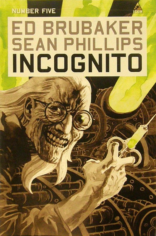 Cover of Incognito (Vol 1) #5. One of 250,000 Vintage American Comics on sale from Krypton!